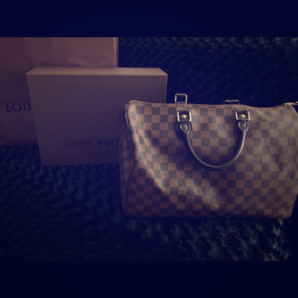 LOUIS VUITTON Speedy 35 Damier Ebene